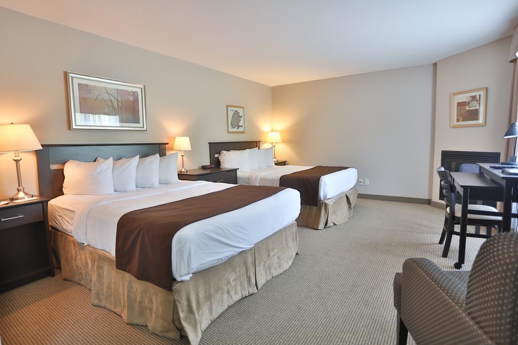 Hotel Le Versailles Saint-Sauveur-des-Monts Rum bild